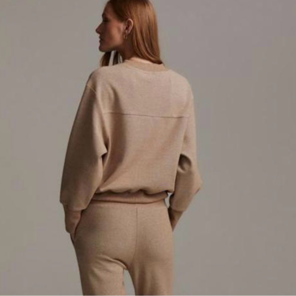Varley Edith Ribbed Pique Top - Picture 3 of 9